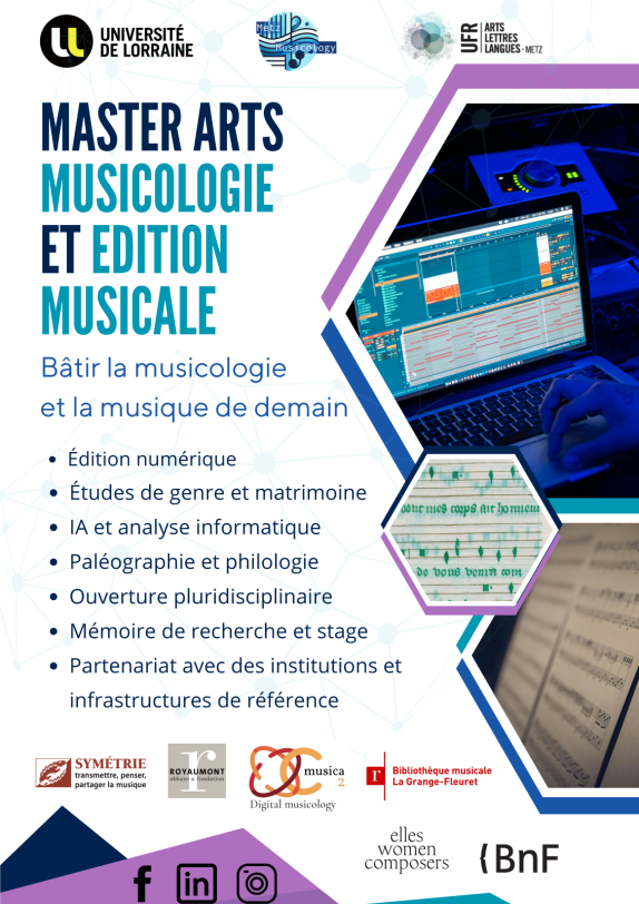 Flyer M2 Musicologie